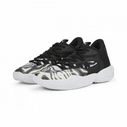 Баскетбольные кроссовки для взрослых Puma Court Rider 2.0 Чёрный Мужской image 3