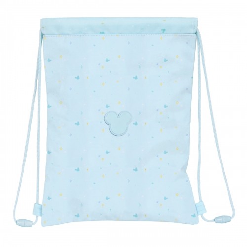 Backpack with Strings Mickey Mouse Clubhouse Light Blue (26 x 34 x 1 cm) image 3