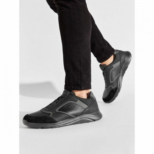 Men’s Casual Trainers Geox Damiano Black image 3