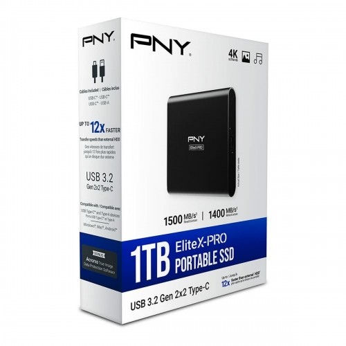 Ārējais cietais disks PNY X-Pro 1 TB SSD image 3