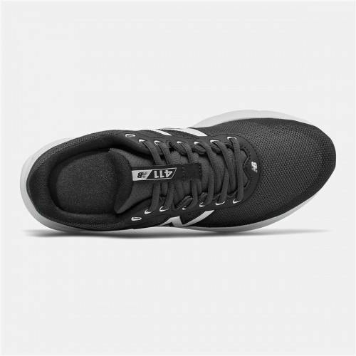 Running Shoes for Adults New Balance 411 v2 Black image 3