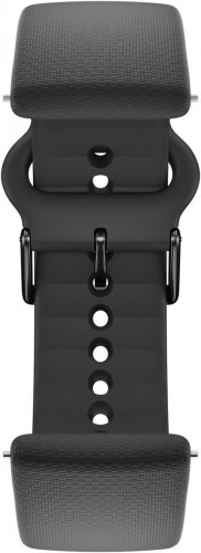 Polar watch strap 20mm S-L T, black silicone image 3