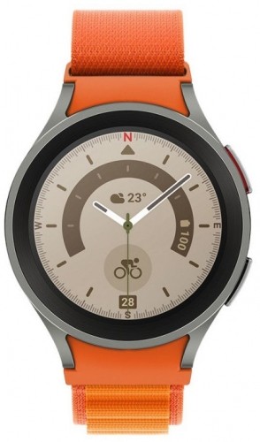 Tech-Protect watch strap Nylon Pro Samsung Galaxy Watch 4/5/5 Pro, orange image 3