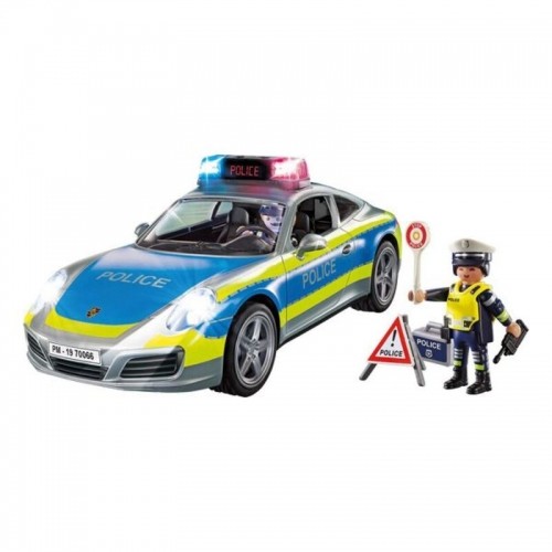 Playset Porsche 911 Carrera 4S Police Playmobil 70066 (36 pcs) image 3