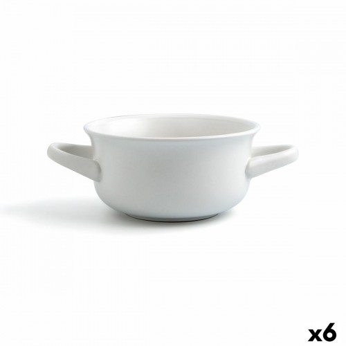 Soup Bowls Quid B&W White (600 ml) (Pack 6x) image 3