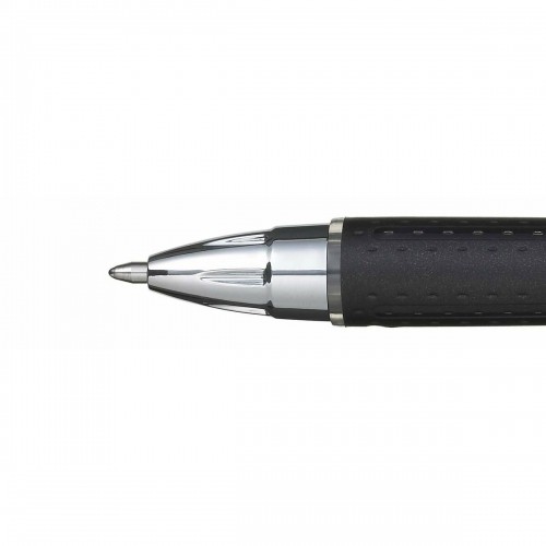 Liquid ink ballpoint pen Uni-Ball Rollerball Jetstream SXN-210 Zils 12 gb. image 3
