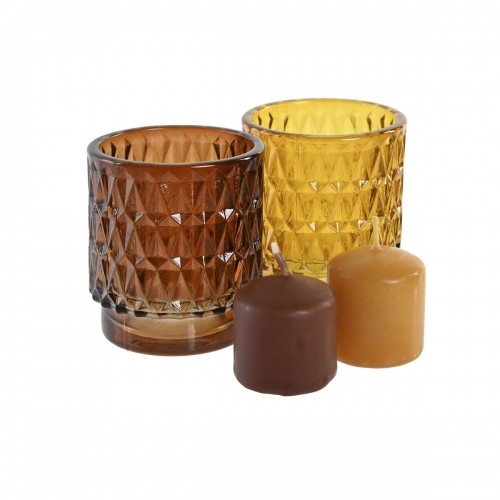 Candle Set DKD Home Decor 36 g Urban (2 Units) (12 Units) image 3