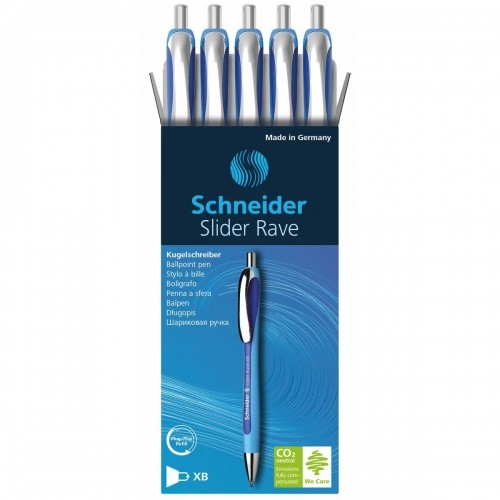 Ручка Schneider Slider Rave XB Синий 5 штук image 3