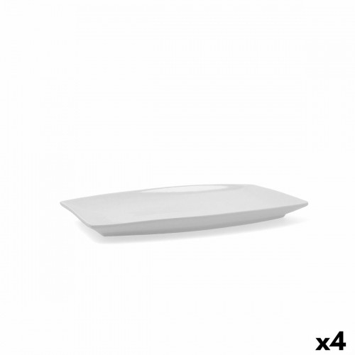 Pasniegšanas Plate Quid Gastro Keramika Balts (30,5 x 19,5 x 2,5 cm) (Pack 4x) image 3