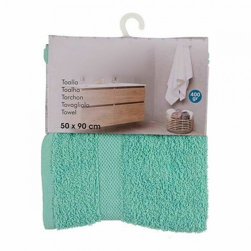Bath towel 50 x 90 cm Turquoise (6 Units) image 3