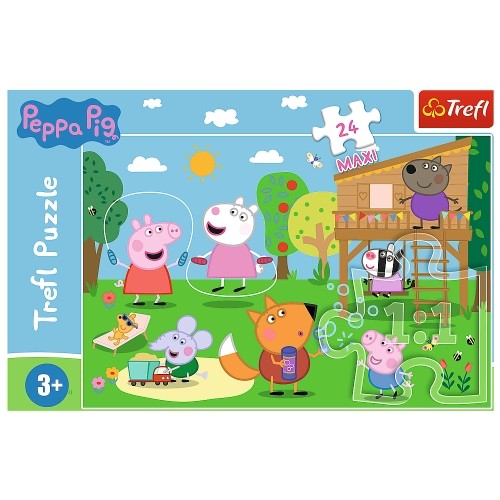 TREFL PEPPA PIG Maxi Puzle, 24 gab. image 3