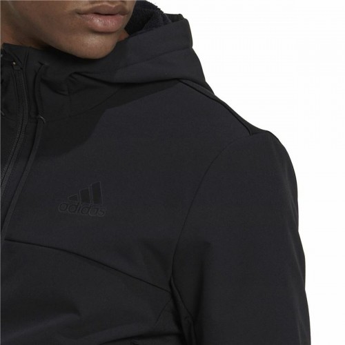 Мужская спортивная куртка Adidas COLD.RDY Training Чёрный image 3