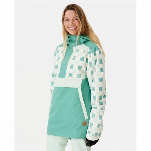 Women's Sports Jacket Rip Curl Rider Anorak Aquamarine image 3