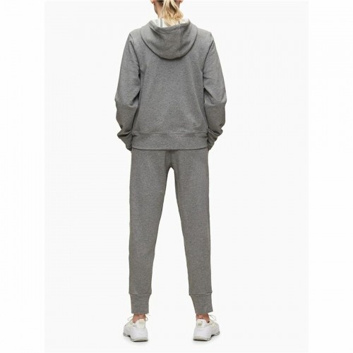 Women's Sports Jacket Calvin Klein Full Zip Dark grey image 3