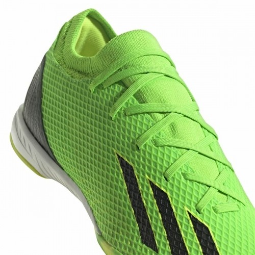 Pieaugušo Iekštelpu Futbola Apavi Adidas X Speedportal 3 Laima zaļa image 3
