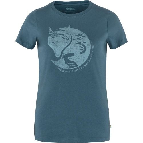 Fjallraven Arctic Fox Print T-Shirt W / Indigo zila / XS image 3