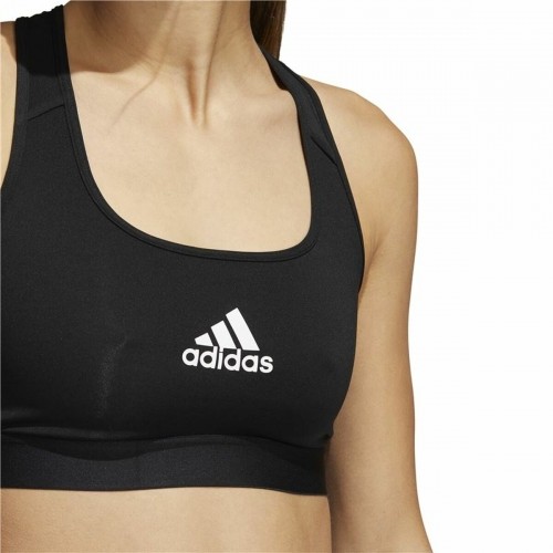 Sports Bra Adidas Powerreact Black image 3