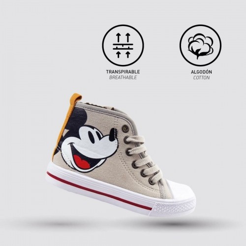 Children’s Casual Trainers Mickey Mouse Beige image 3
