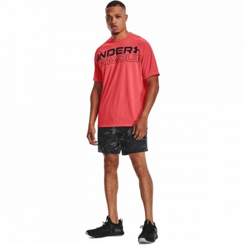 Men’s Short Sleeve T-Shirt Under Armour Tech 2.0 Red image 3