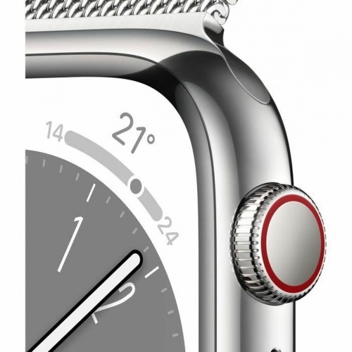 Умные часы Apple Series 8 WatchOS 9 Серебристый 32 GB 4G image 3
