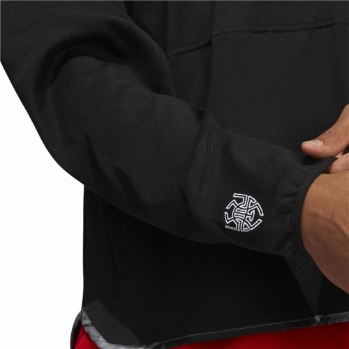 Толстовка с капюшоном мужская Adidas Donovan Mitchell Inno Чёрный image 3