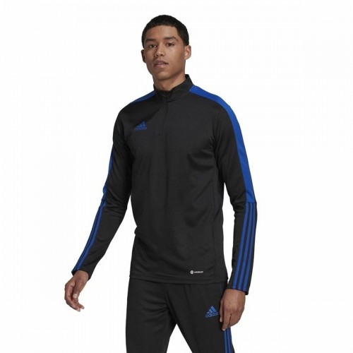 Men’s Sweatshirt without Hood Adidas Tiro Essential Black image 3