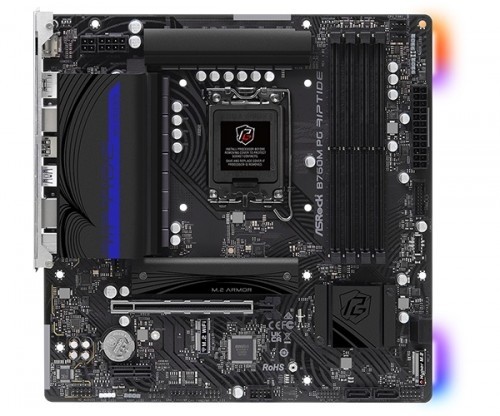 Asrock B760M PG RIPTIDE s1700 4DDR5 DP/HDMI/USB mATX image 3