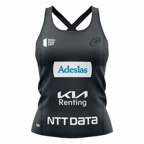 Women's Sleeveless T-shirt Bullpadel Orlas Alejandra Salazar Padel Black image 3