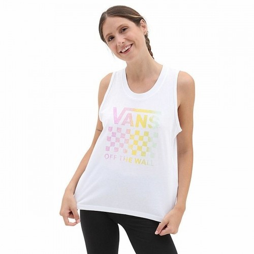 Tank Top Women Vans  Lock Box Tank White image 3