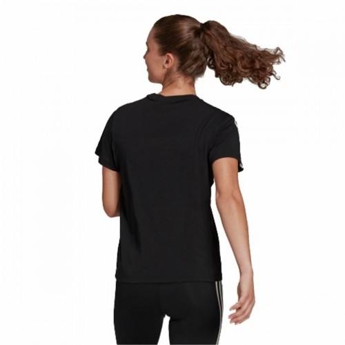 Women’s Short Sleeve T-Shirt Adidas TC Black image 3