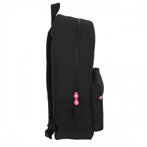 Школьный рюкзак Kappa Black and pink Чёрный (30 x 46 x 14 cm) image 3