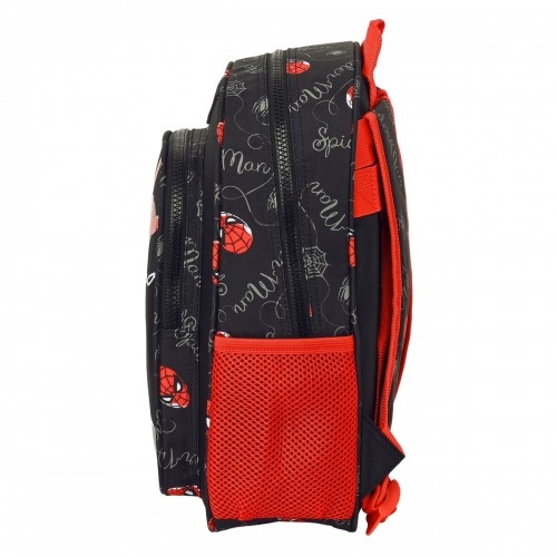 Child bag Spider-Man Hero Black 27 x 33 x 10 cm image 3