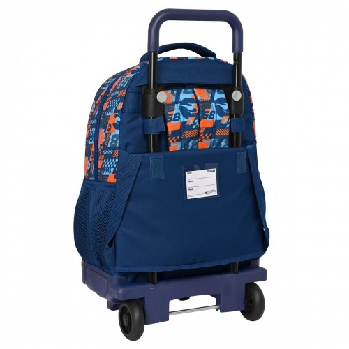 Школьный рюкзак с колесиками Hot Wheels Speed club Оранжевый (33 x 45 x 22 cm) image 3