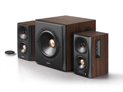 Edifier S360DB Speakers 2.1 (brown) image 3