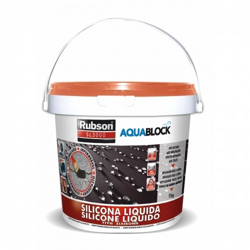 Силикон Rubson aquablock 1 kg Цвет кремовый image 3