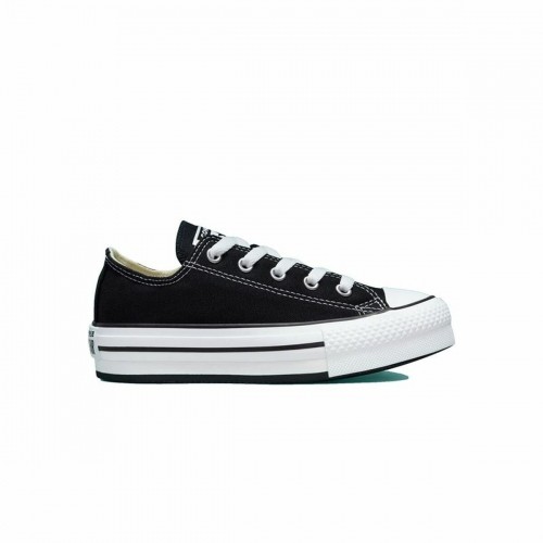Children’s Casual Trainers Converse All-Star Lift Low Black image 3