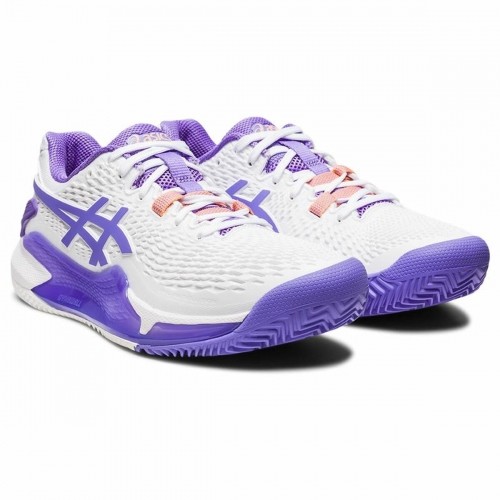 Sieviešu Tenisa Apavi Asics Gel-Resolution 9 Ceriņš image 3