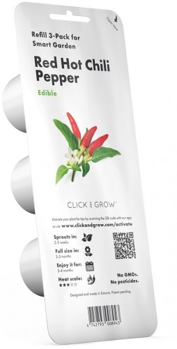Click & Grow Smart Garden refill Красный острый перец 3 шт image 3