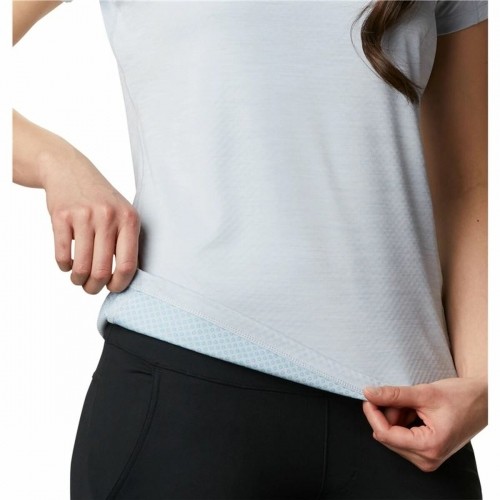 Women’s Short Sleeve T-Shirt Columbia Zero Rules™ Grey image 3