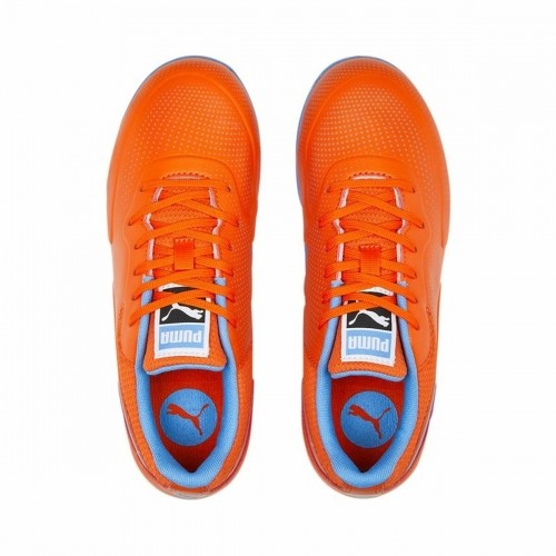 Children's Indoor Football Shoes Puma Truco III Orange image 3