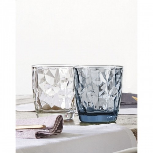 Glass Bormioli Rocco Diamond Blue Glass (390 ml) (6 Units) image 3