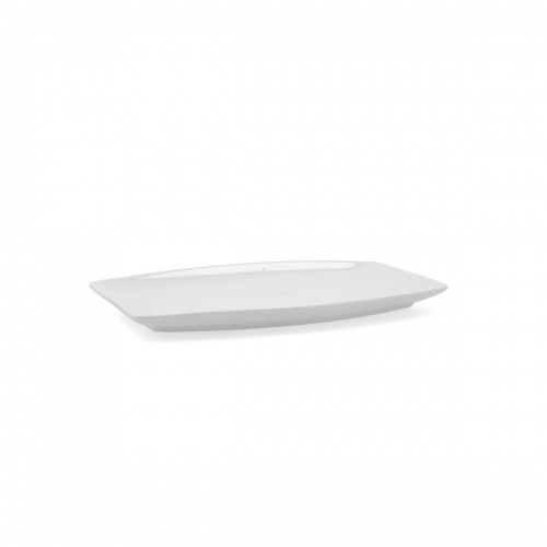 Serving Platter Quid Gastro Squared Ceramic White (25,2 x 16 x 2 cm) (6 Units) image 3