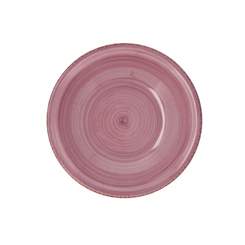 Deep Plate Quid Vita Peoni Ceramic Pink Ø 21,5 cm (12 Units) image 3