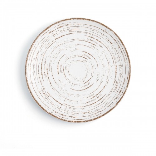 Flat plate Ariane Tornado Ceramic Bicoloured (24 cm) (6 Units) image 3