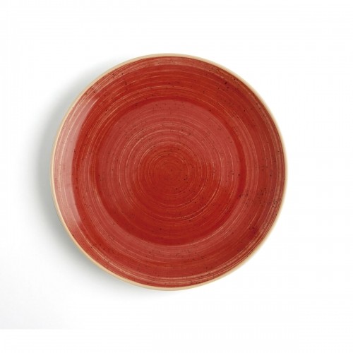 Плоская тарелка Ariane Terra Керамика Красный (24 cm) (6 штук) image 3