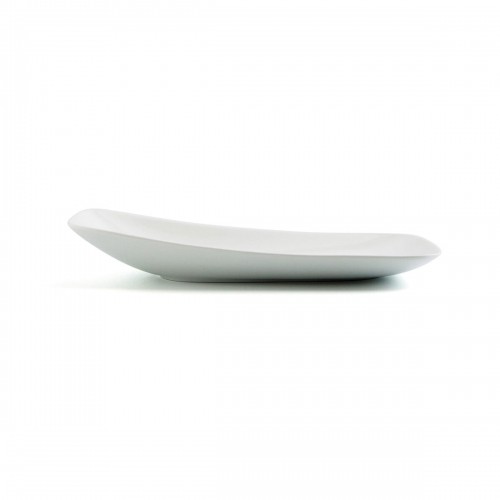 Flat plate Ariane Vital Rectangular Ceramic White (24 x 13 cm) (12 Units) image 3