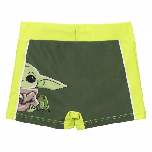 Boys Swim Shorts The Mandalorian Green image 3