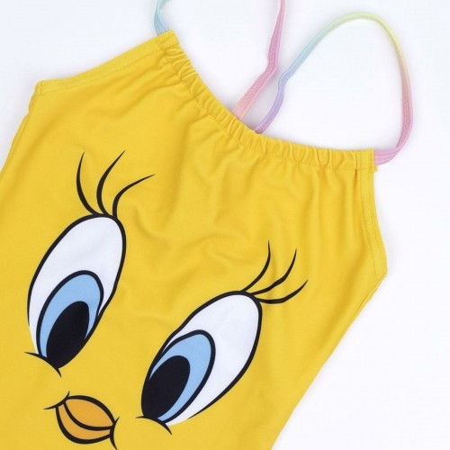 Swimsuit for Girls Looney Tunes Yellow image 3