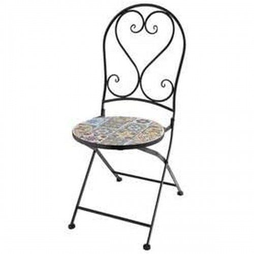 Garden chair Praha Black Exterior Iron (39 x 47 x 94 cm) image 3