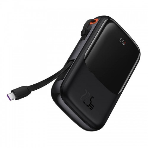 Powerbank Baseus Qpow PRO with cable, 10000mAh, 22.5W (Black) image 3